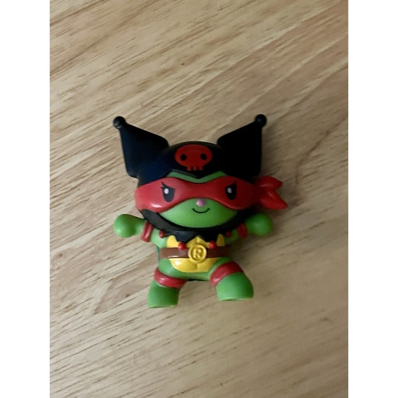 McDonald's Other - 2025 McDonald's‎ HELLO KITTY  TMNT Kuromi x Raphael 2.5" Figure